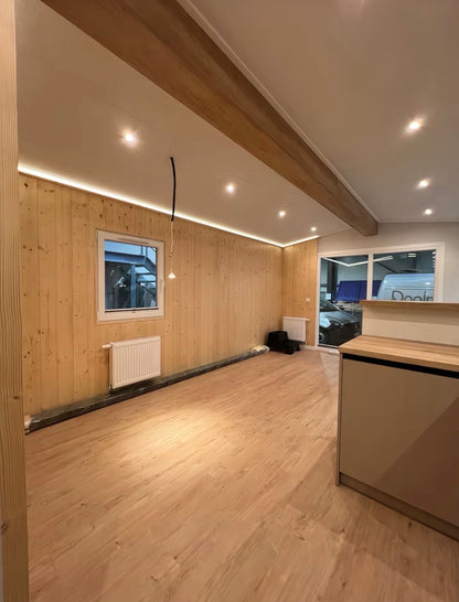 LuxMobile Homes sur mesure Conteneur Extensible Pliable, Maison De Conteneur Fabriquer prête à équiper