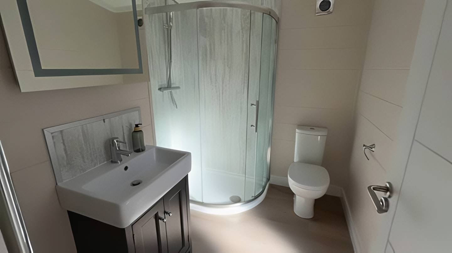 Twin Lodge 81,8 m² – Maison Mobile Haut de Gamme Entièrement Meublée
