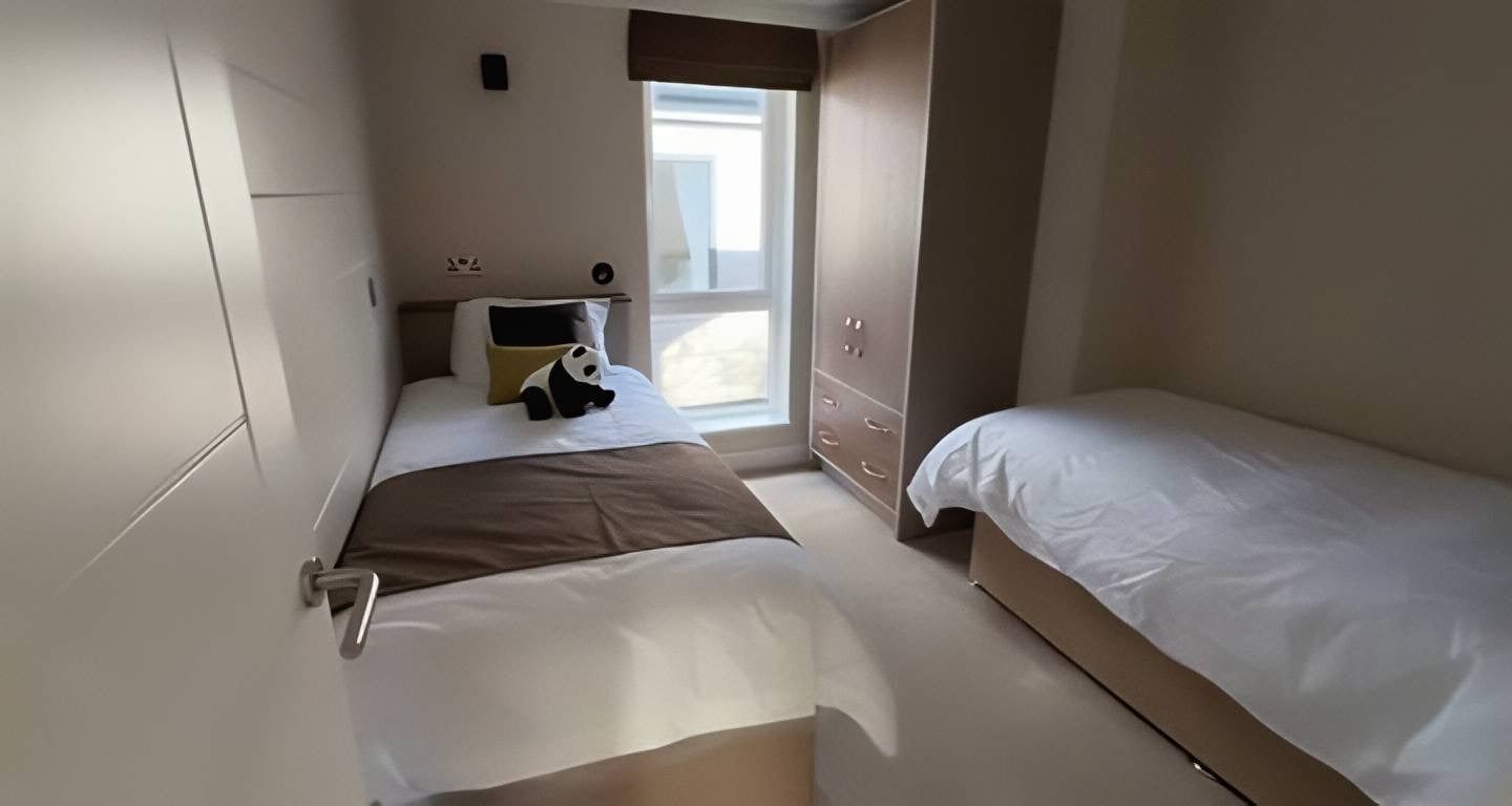 Twin Lodge 81,8 m² – Maison Mobile Haut de Gamme Entièrement Meublée